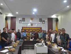 Banggar DPRD Sulbar Kunker ke Kesbangpol Banjarmasin