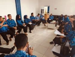 Jelang Peringatan Hardiknas 2024, Disdikpora Mamuju Lakukan Rakor Internal