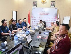 Bahas Tambang LTJ, Pj Gubernur Sulbar Bertemu Tim Geologi Kementerian ESDM dan BRIN