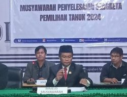 Bawaslu Kabupaten Mamasa Petakan Kerawanan Pemilihan 2024