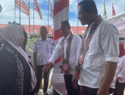 Usung Tagline ‘Mamuju Baru’, Pasangan Ado- Damris Resmi Mendaftar di KPU Mamuju