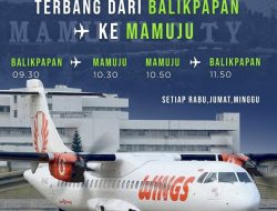 Akses ke IKN Semakin Mudah, Wings Air Buka Penerbangan Perdana Mamuju-Balikpapan 16 Agustus