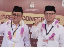 Pasangan ABM-Aras Resmi Mendaftar di KPU Provinsi Sulbar