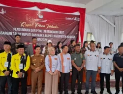 Pj Bupati Mamasa Hadiri Rapat Pleno Pengundian Nomor Urut Paslon