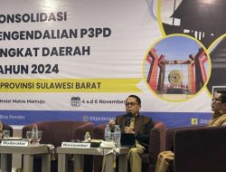 Rapat Konsolidasi P3PD Sulbar Bahas Sejumlah Isu Penting