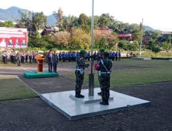 Pemkab Mamasa Gelar Upacara Peringati Hari Pahlawan di Makodim 1428 Mamasa