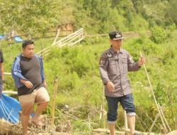 Pj Bupati Mamasa Tunjau Lokasi Banjir di Lambanan