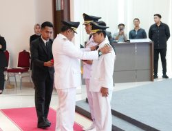 Resmi Dilantik, Dr. Zain Pj Bupati Mamasa, Hamzih Pj Bupati Polman