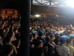 Diduga Oknum Polisi Aniaya Mahasiswa di Mamuju, Ratusan Massa HMI Aksi Tuntut Pelaku Diproses Hukum