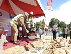 Gubernur Sulbar SDK Hadiri Ground Breaking Perumahan Bersubsidi Bagi PNPP Polda Sulbar