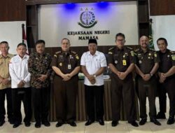 Bupati Mamasa Silaturahmi Kajari Mamasa