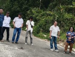Komisi III DPRD Sulbar Tinjau Proyek IJD Ruas Tampakkurra–Tabulahan di Mamasa