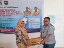 Disdukcapil Sulbar Salurkan 14.000 Blangko KTP-el ke Lima Kabupaten