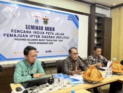 Bapperida Sulbar Gelar Seminar Akhir RIPJPID, Tekankan Pentingnya Perencanaan Berbasis Bukti