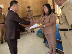 Lantik Plt Kapus Nosu, Bupati Mamasa : Kita Harus Lakukan Pemerataan Tenaga Medis