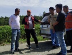 Kepala Dinas PUPR Sulbar Kunjungi Pembangunan Jembatan di Bambalamotu : Masuk Pekan ke IX, Progres Capai 22 Persen