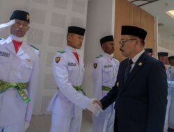 Gubernur Sulbar Kukuhkan 69 Paskibraka Provinsi, Siap Jalankan Tugas Upacara HUT RI