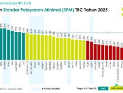 Sulawesi Barat Jawara Nasional Penanggulangan TBC 2025