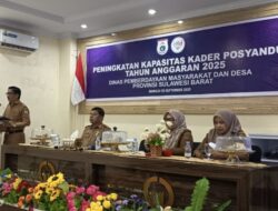 DPMD Sulbar Kembali Gelar Peningkatan Kapasitas Kader Posyandu