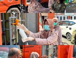 BPBD Sulbar Terima Kunjungan Balai Labkes-TD : Pengambilan Sampel Air dari Kendaraan Water Treatment