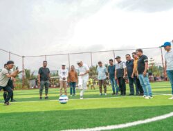 Gubernur Suhardi Duka Resmikan Lapangan Mini Soccer All Star Kalukku, Dorong Pembinaan Generasi Muda