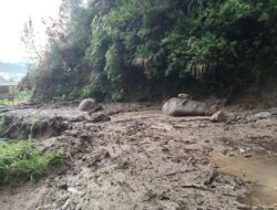 BPBD Sulbar Terima Laporan Tanah Longsor di Ruas Jalan Poros Nasional Mamasa – Tabang