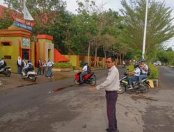 Tindaklanjuti Arahan SDK-JSM, Dishub Sulbar Lakukan Pengamanan Lalu Lintas di Area Sekolah di Polman
