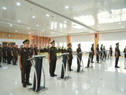 9 Pejabat Utama Kejati Sulbar Dilantik, Ini Daftarnya