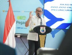 Gubernur Sulbar Ikuti Acara Akad Massal KUR, Ingatkan UMKM Pentingnya Jaga Komitmen