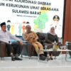Gubernur Suhardi Duka Dorong FKUB Pertahankan dan Jaga Kerukunan Umat Beragama di Sulawesi Barat