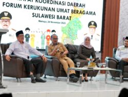 Gubernur Suhardi Duka Dorong FKUB Pertahankan dan Jaga Kerukunan Umat Beragama di Sulawesi Barat
