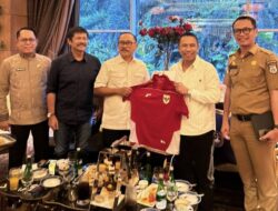 Gubernur Sulbar Bertemu Sekjen PSSI, Bangun Komitmen untuk Pembinaan Sepak Bola
