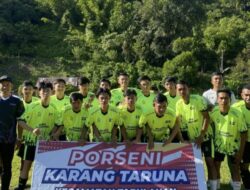 Karang Taruna Kecamatan Tabulahan Gelar Porseni 2025: Wadah Silaturahmi dan Kreativitas Pemuda