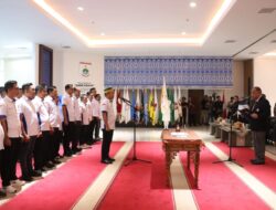 Lantik Pengurus Baru, Wagub Salim Ajak KONI Sulbar Angkat Nama Daerah di Kancah Olahraga Nasional