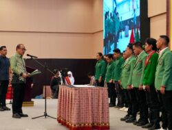 Hadiri Pelantikan IPMAPUS Sulbar, Gubernur Suhardi Duka Ajak Jaga Nilai dan Dukung Pembangunan Daerah