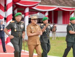 Hadiri Hari Juang TNI-AD, Gubernur SDK: Tanpa TNI Indonesia Tidak Akan Diperhitungkan