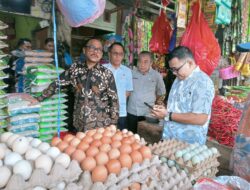 Gubernur Suhardi Duka Pantau Stok Pangan Jelang Nataru 2025-2026
