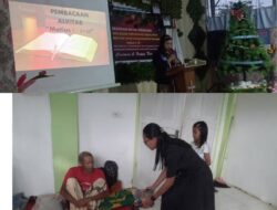 Rayakan Natal Perdana, Nakes Puskesmas Tabulahan Menyapa Pasien dengan Kasih