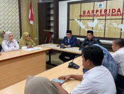 Pasca Dilantik, Amujib Dorong Bapperida Sulbar Jadi Teladan Penanganan Kemiskinan dan Stunting