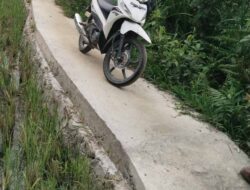 Pemdes Saluleang Berbenah, Pembangunan Infrastruktur Jalan Jadi Prioritas