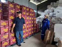 Dinsos P3A dan PMD Sulbar Cek Kesiapan Bufferstock Logistik Bencana di Mamuju