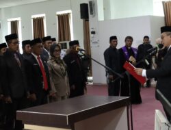 Pelantikan Pejabat Pemkab Mamuju Tengah, Bupati Tekankan Integritas dan Loyalitas