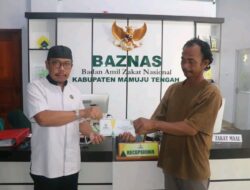 Mateng Sehat: BAZNAS Mateng Bantu Pengobatan Bayi yang Derita Campa dan Sesak Napas