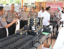Kapolda Sulbar Cek Serentak Senpi Organik Seluruh Personel, Tegaskan Penggunaan Harus Sesuai Aturan