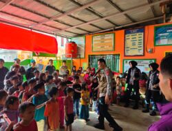 Tim Psikologi Polda Sulbar Hadir Bantu Pemulihan Trauma Korban Kebakaran di Polman