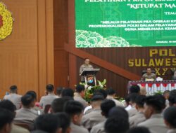 Jelang Idul Fitri, Polda Sulbar Gelar Pelatihan Pra Operasi Ketupat Marano 2026