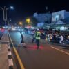 Pengamanan Tarawih, Ditlantas Polda Sulbar Hadir Beri Rasa Aman bagi Jamaah