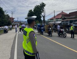 Edukasi dan Pengamanan Ditingkatkan, Ditlantas Sulbar Kawal Jam Pulang Sekolah