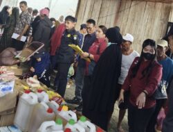 Kadiskop UKM Perindag Mamuju Tengah Pantau Harga Sembako dan Stok LPG 3 Kg di Pasar Mahahe