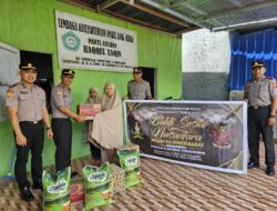 Siswa SIP Angkatan 55 T.A 2026 Salurkan Bansos ke Panti Asuhan Haqqul Yaqin di Mamuju